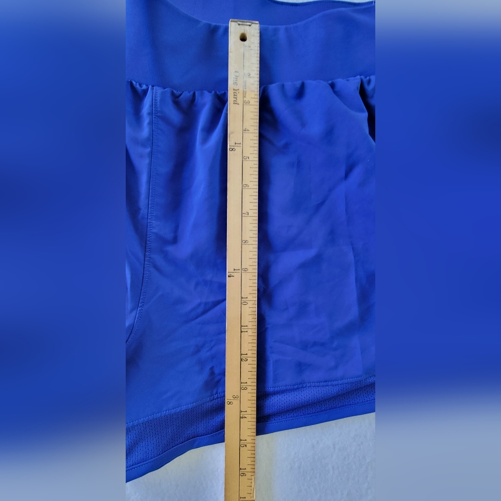 NEW Under Armour Women's 2XL Blue Athletic Shorts Loose Heatgear Solid - Picture 10 of 12
